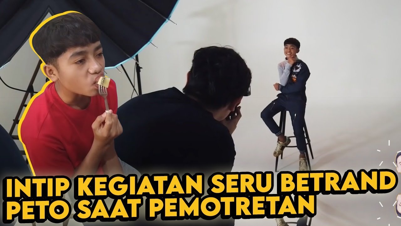 KAKAK BERADIK - INTIP KEGIATAN SERU BETRAND PETO SAAT PEMOTRETAN