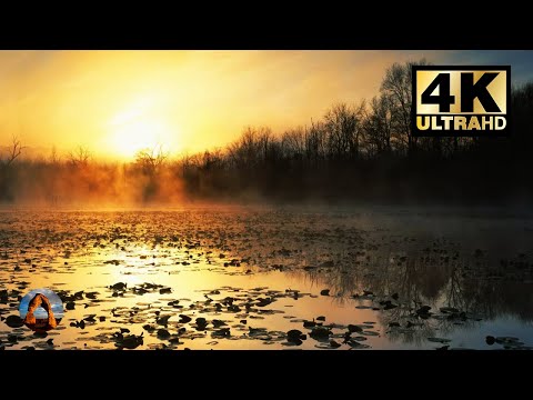 Nap Time | Peaceful Swamp Sounds | 4K 😴
