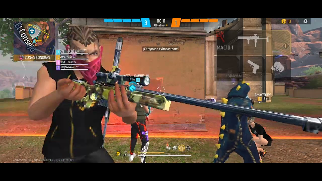 #freefire de-clasificatoria en maestro