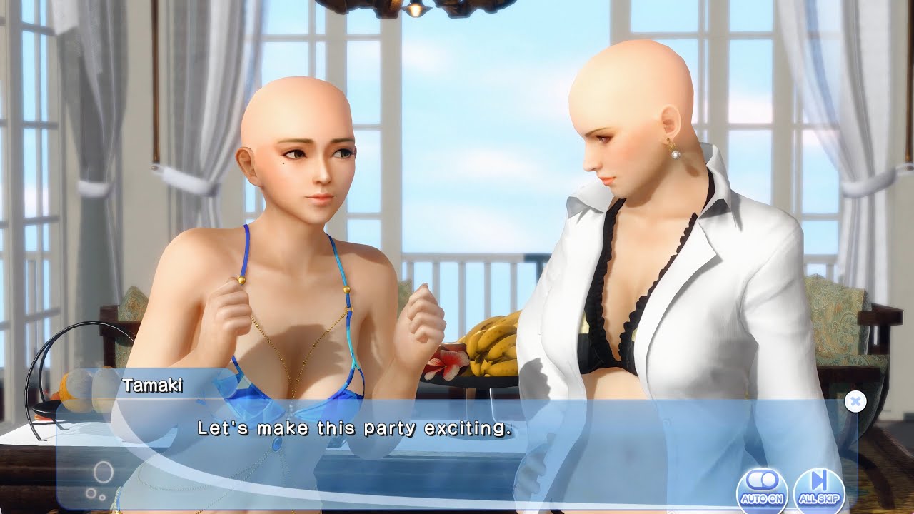 DOAXVV Bald Girls Mod - Let's Go Flower Viewing ♥ (Adult Flower Viewing Party event episode 01)