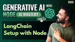 Famous Generative AI with Node JS in Hindi #36 LangChain Setup with Node | Question Answering App Profile