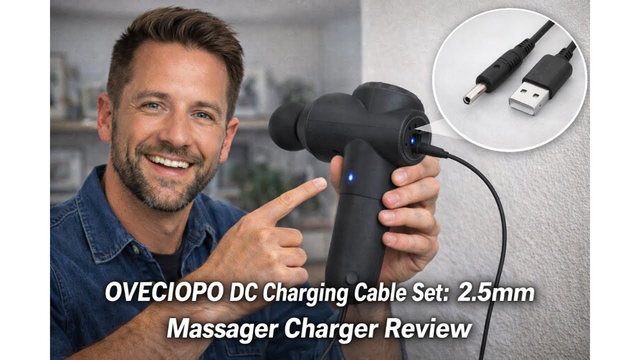 🔌 OVECIOPO DC Charging Cable Set 2.5mm Massager Charger Review – Reliable Replacement Worth It? 🔍