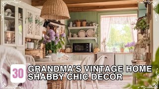 Step Inside Grandma’s Vintage Haven: Cozy Decor & Shabby Chic Inspiration 🌷