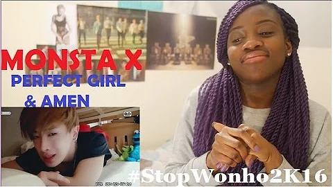 MONSTA X (몬스타엑스)  - PERFECT GIRL (퍼펙트걸) + AMEN REACTION