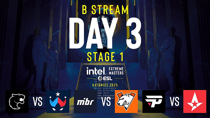 IEM Katowice 2025 - Day 3 - Stream B - FULL SHOW