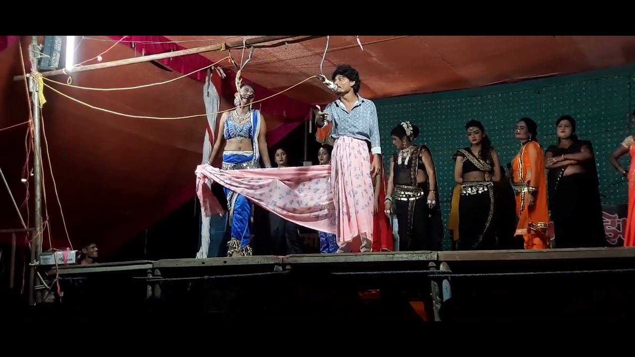 मावशी बाईची कॉमेडी, तमाशा रविभाऊ धुळेकर सह मनीषा राठोड...