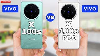 Vivo X100s 🆚 Vivo X100s Pro #techbard #mobilecomparison