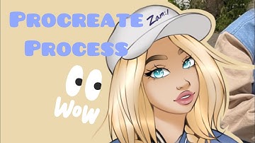 Sabrina Carpenter Drawing | Procreate Timelapse