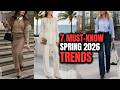 أبرز 7 اتجاهات في عالم الموضة لربيع 2026 التي ستكتسح الساحة