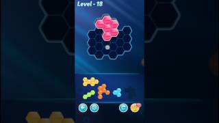 Block Hexa Puzzle Intermediate Level 18 Walkthrough