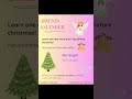 19.12. Christmas Advent Calendar learn German for beginners new vocabulary DaF Adventskalender 2025