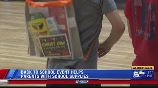 With inflation, Back to School events and free school supplies helpful for parents