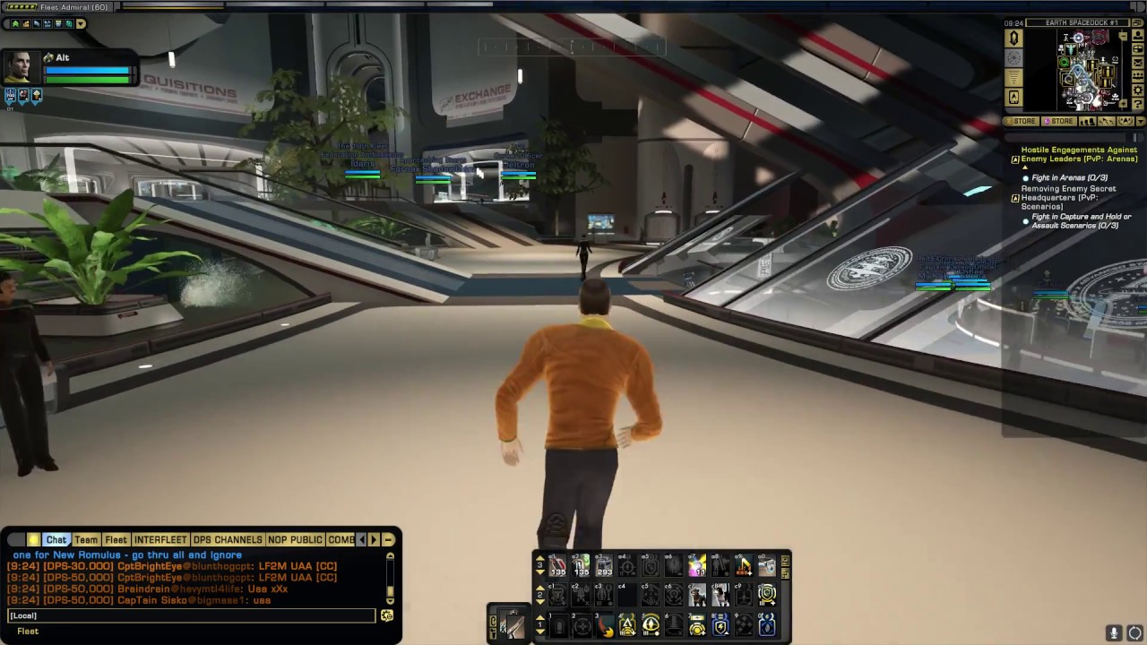 STAR TREK ONLINE - Zahl Heavy Cruiser, build then ISA 74k un-mastered (065 minute's, Voice)