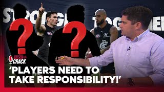 Joey UNLOADS on Carlton's 'unreliable five' 😬 Which 5 Blues stars are failing to fire? | First Crack