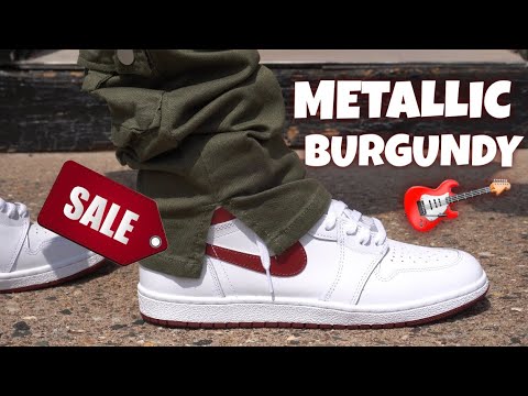 Jordan 1s Falling Off? Air Jordan 1 High 85 METALLIC BURGUNDY