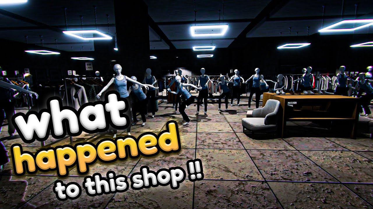 MANNEQUIN - a mannequin chases me 😟😱