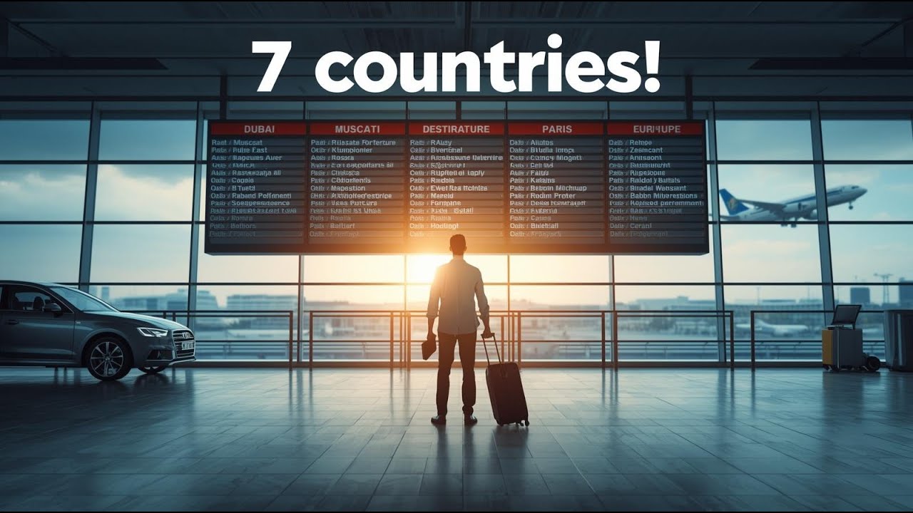 7 Countries, 2 Regions 🌍 | Middle East & Europe Travel, Car Rental & Airport Guide