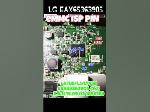 LG LED TV EMMC PINOUT COLLECTION FOR FIRMWARE UPDATE - ARSHAD