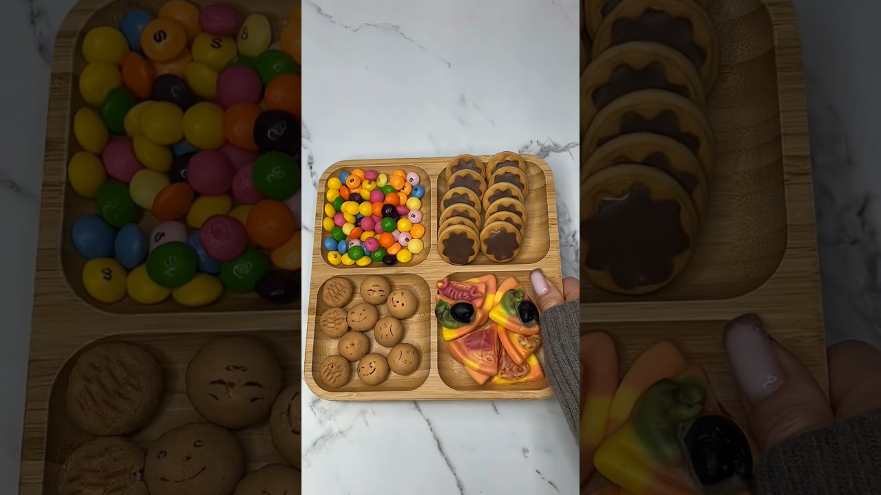 Filling Platter with Sweets 