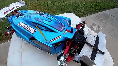 Arrma Limitless 6s parallel speed run drag race build