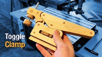 Homemade TOGGLE CLAMP for Shaper Workstation