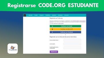 ✅ Crear una cuenta en CODE.ORG como ESTUDIANTE | Curso code.org