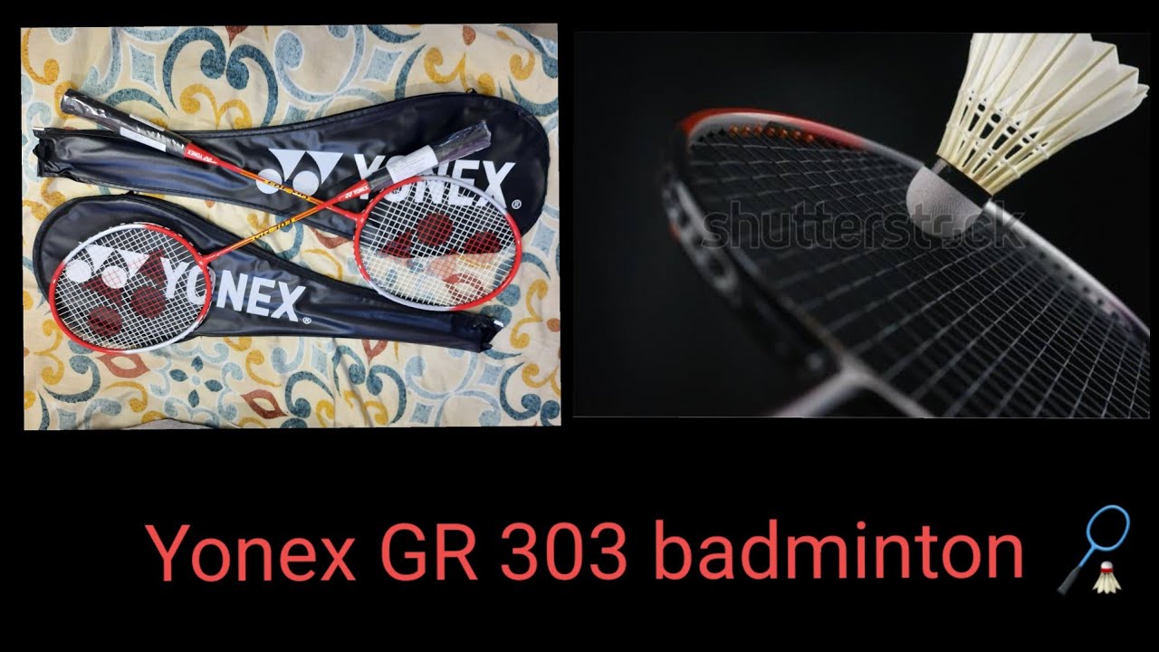 Yonex GR 303 badminton unboxing review