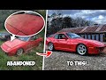 Turning an abandoned porsche 944 into the dream christmas gift