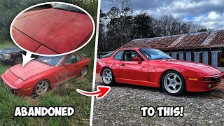 Turning An Abandoned Porsche 944 Into The Dream Christmas Gift! by The Questionable Garage 151,825 views 4 months ago 1 hour, 4 minutes