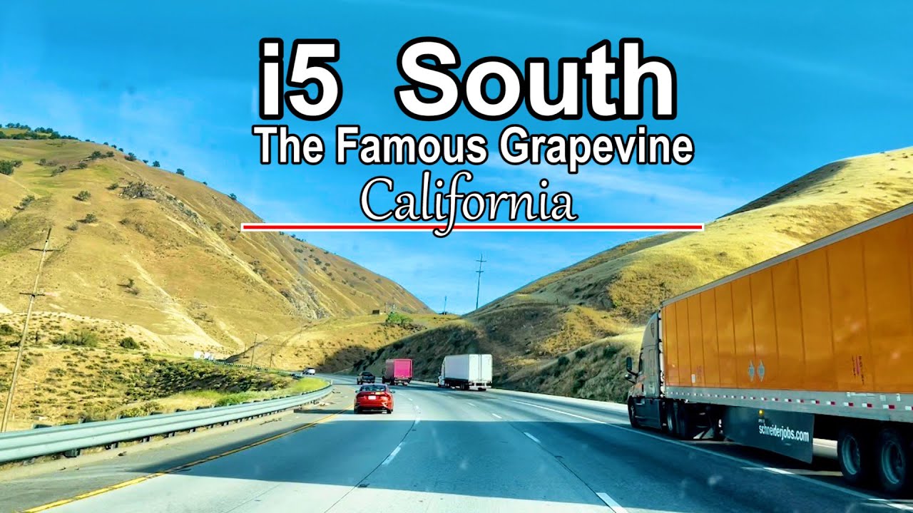 The Famous Grapevine At I5 Freeway California On Non Snowy Day YouTube the-famous-grapevine-at-i5-freeway-california-on-non-snowy-day-youtube