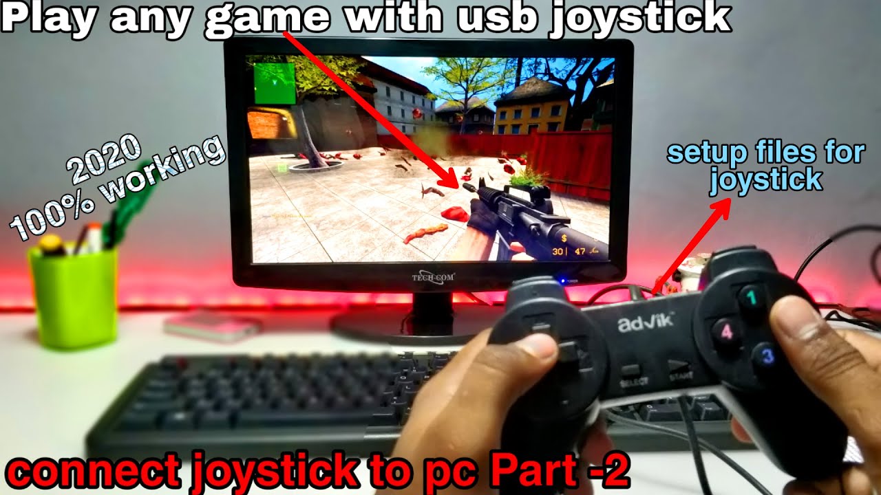 how to setup usb controller for pc