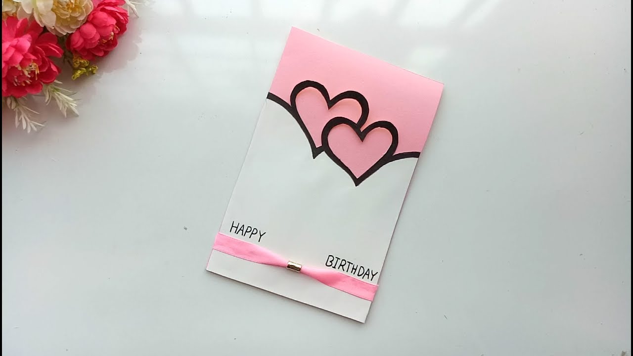 Beautiful Handmade Birthday card idea / DIY Greeting Pop ...