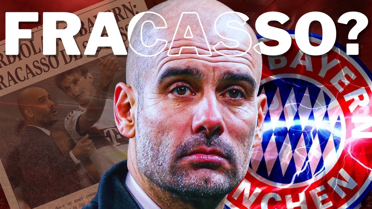 o FRACASSO quase PERFEITO de PEPE GUARDIOLA no BAYERN📉 | 2013 a 2016