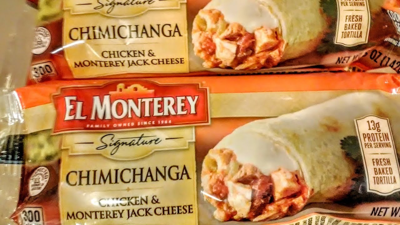 El Monterey Signature Chimichangas, Chicken & Monterey Jack Cheese, Value  Pack