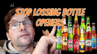 ⚠️Stop loosing bottle openers! How to Make wall mounted bottle opener