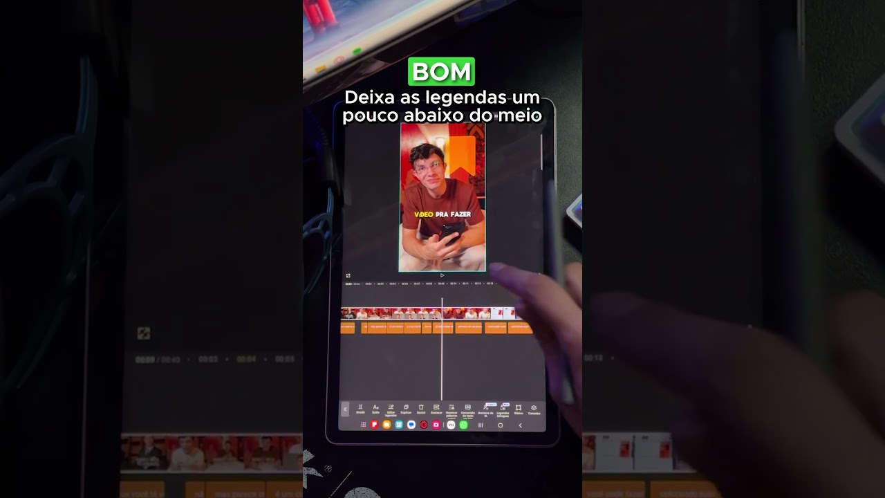 Editor de vídeo RUIM vs BOM