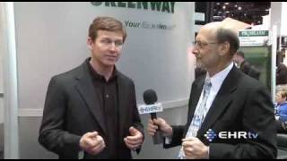 EHRtv HIMSS09 Tee Green President - Greenway Medical Technologies