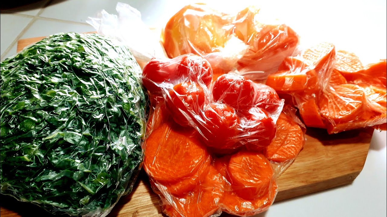Como embalar à vácuo  LEGUMES  VERDURAS  e FRUTAS FÁCIL sem gastar