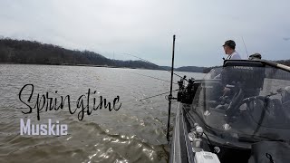 Springtime Trolling For Muskies At Salt Fork