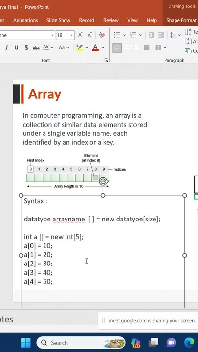Array Declaration - YouTube