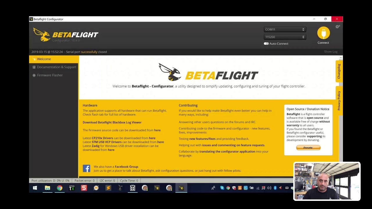 Drones for Beginners Part 3 - Downgrade Firmware for Naze32 R6 and BLHeli
