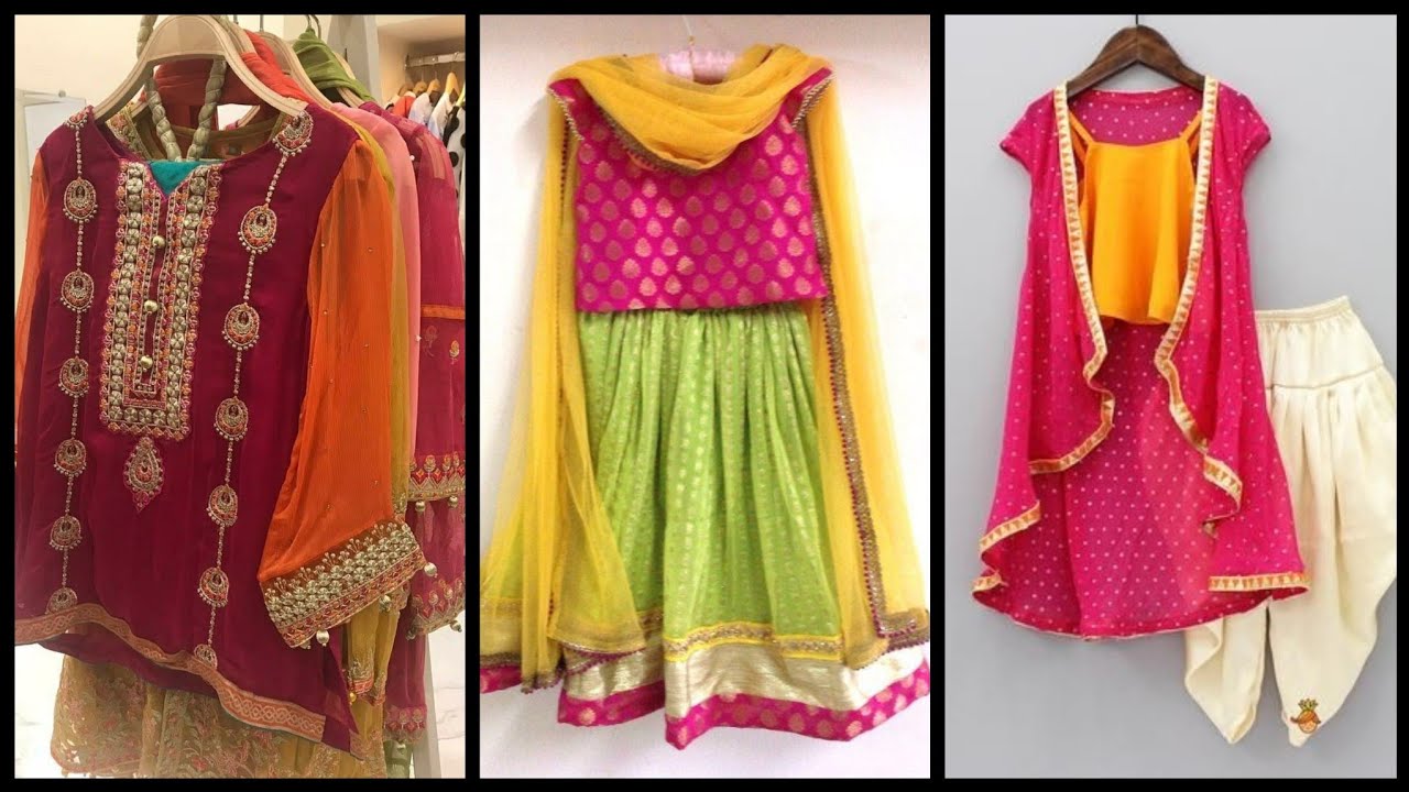 Top Stylish Designers Little Girls Eid Collection 2019