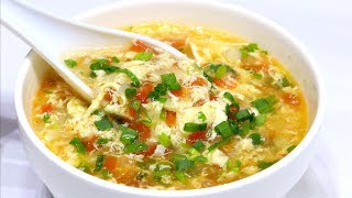 Healthy Egg Soup Recipe | अंडे का सूप | Egg Drop Soup Recipe | Kabitaskitchen