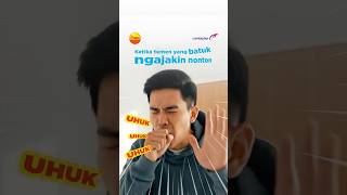 Nobar jangan sampe bubar karena batuk kering! Coba minum OB Combi Antitussive!