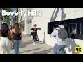 Holiday Glam Style Supercars Rodeo Drive Beverly Hills Walk 4K