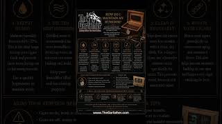 How do you maintain your humidor? #cigars #TheGarfather #botl #sotl #subscribe #cigar101 #education