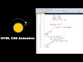 Solar System Animation | HTML CSS