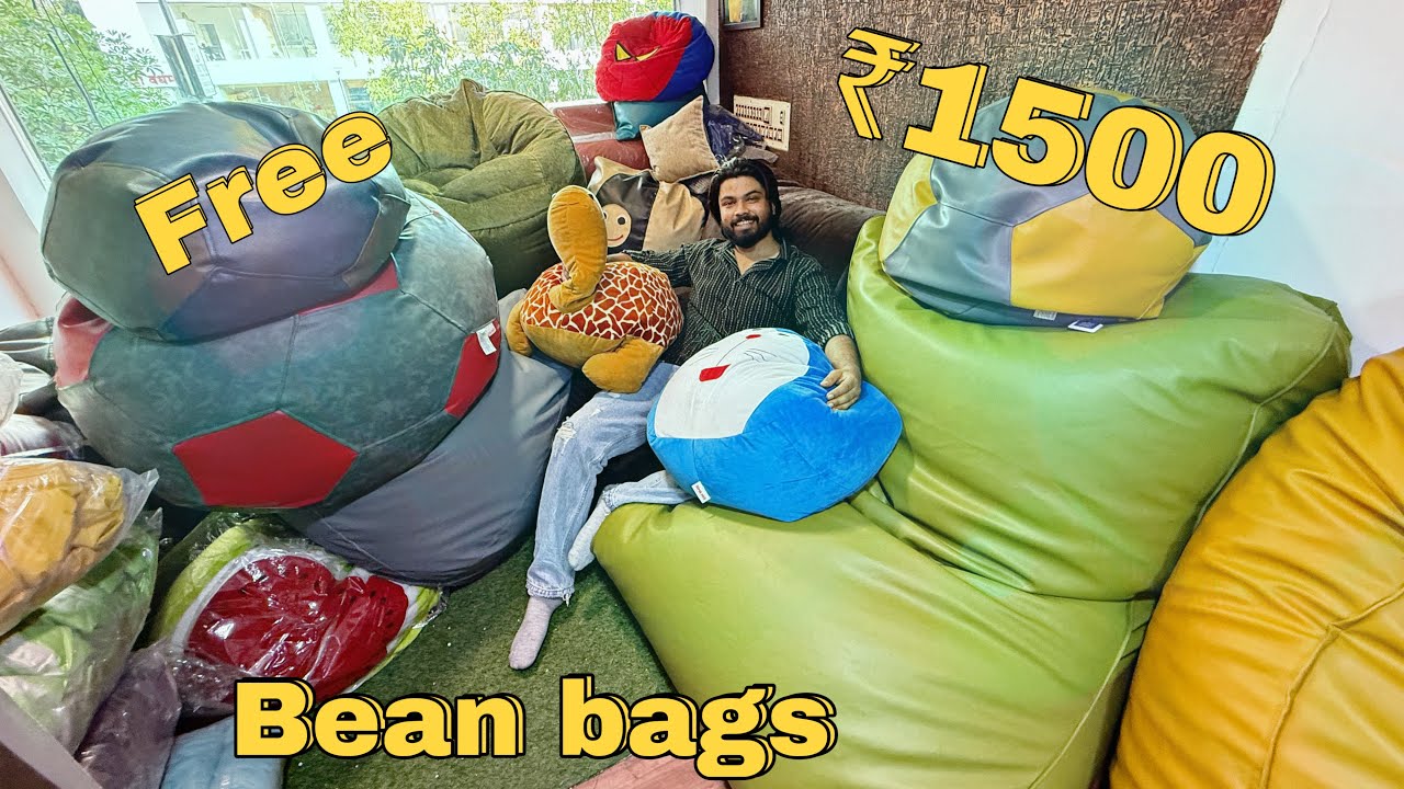 Premium bean bags in Ahmedabad | gaming zone, cafe, office | 