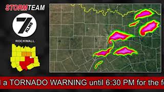 I'm Under A Tornado Emergency Here On My End In Dallas