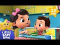 Hora de comer: Aviones, trenes y autos ✈️🚂 | Canciones Infantiles🎵 | Little Baby Bum